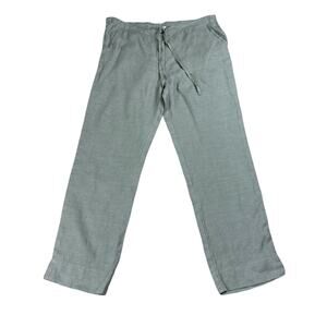 REISTOR Sage Green Hemp Straight Leg Pants Women's Size Small Sustainable